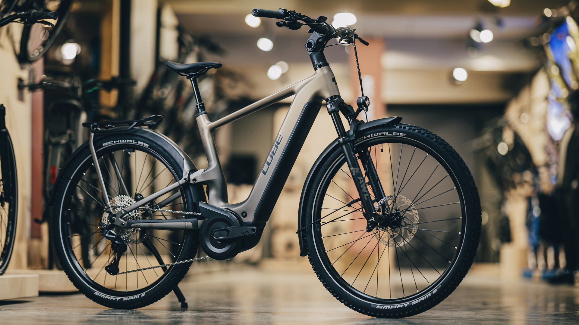 Nuride Hybrid ONE11 HPC SLX 800 goldenbrown´n´black