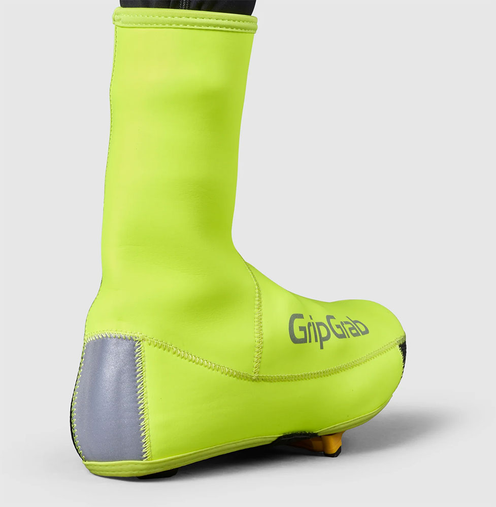 PACR Waterproof Winter - Copriscarpe gialli ad alta visibilità