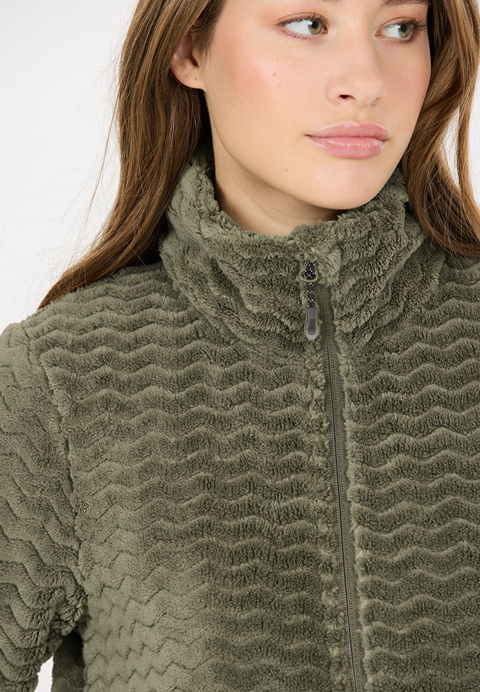 Matra - Veste polaire pour femme, couleur « Dusty Olive »