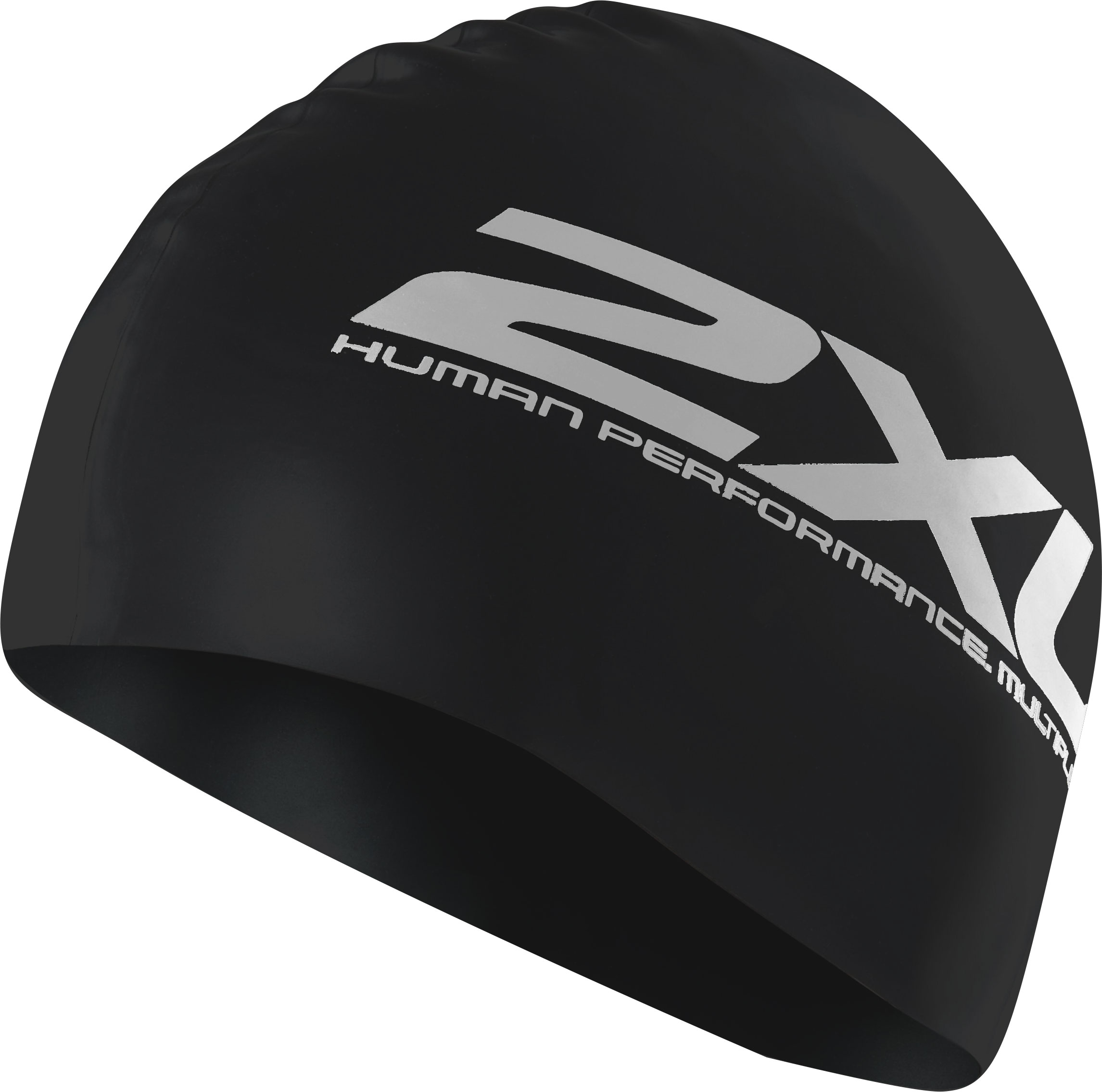2XU Silicone Swim Badekappe 2X-US1355F-BLKBLK.jpg
