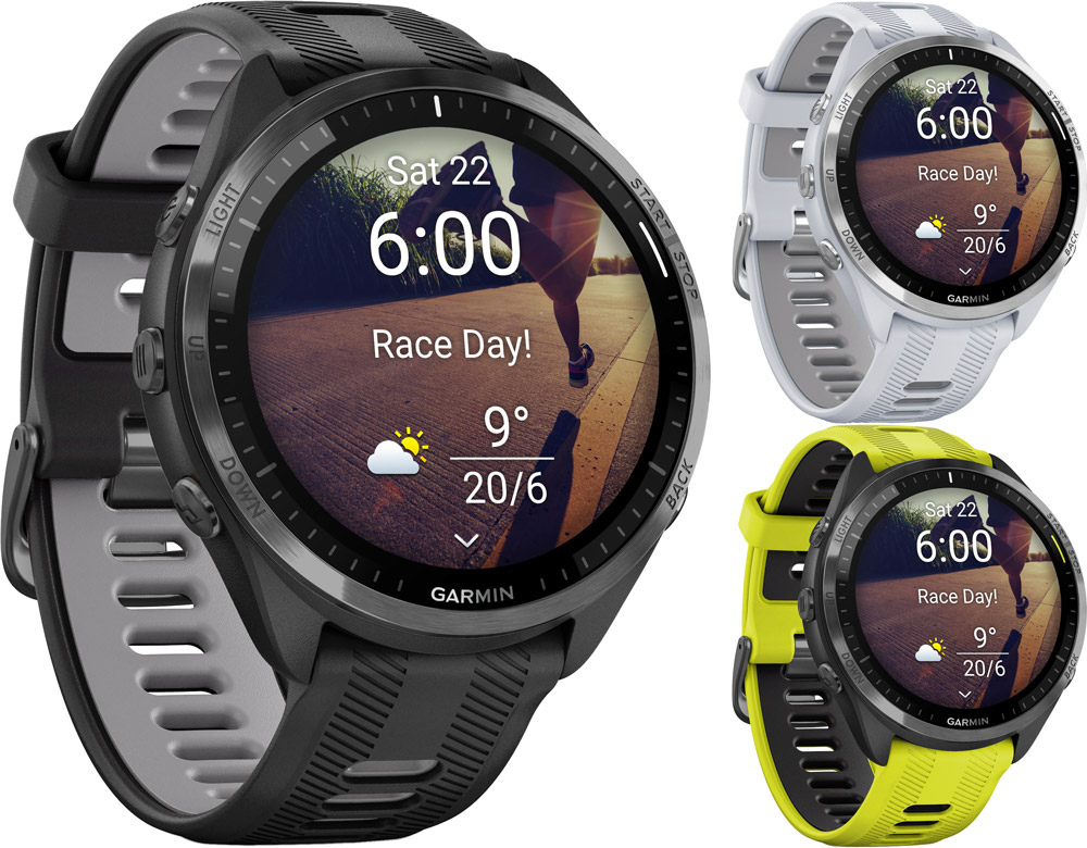 Garmin Forerunner 965 - 47mm GPS Multisport Smartwatch GPS Multisport Watches | Bike-Discount