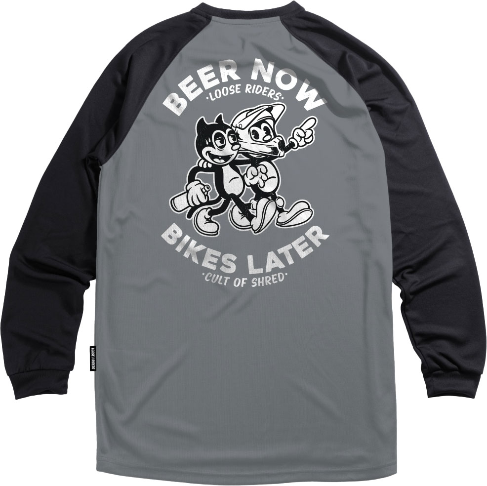 Beer Now Bike Later - MTB Langarmtrikot