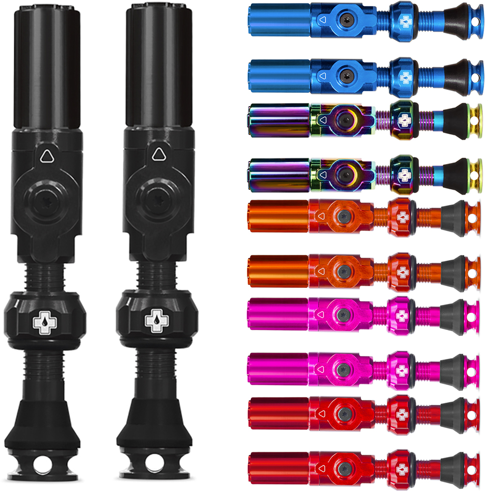 Muc off Valvole V2 Tubeless Presta 2 unità, Verde Bikeinn