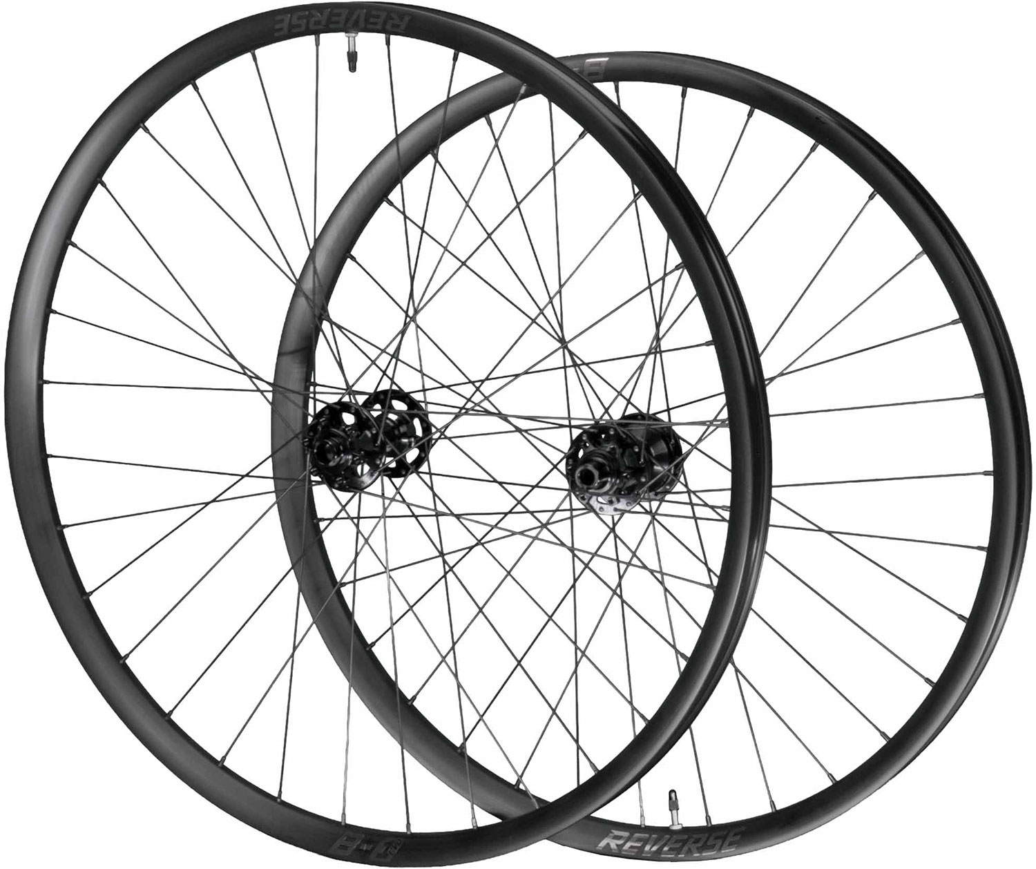 Black ONE EVO 29"/27,5" 6-Loch Boost Mullet Laufradsatz