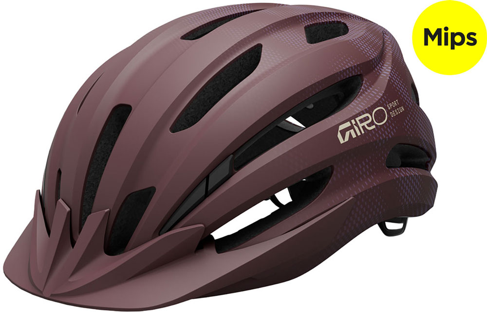 Register Mips II matte maroon pulse (50-57 cm) - Women's Trekking Helmet