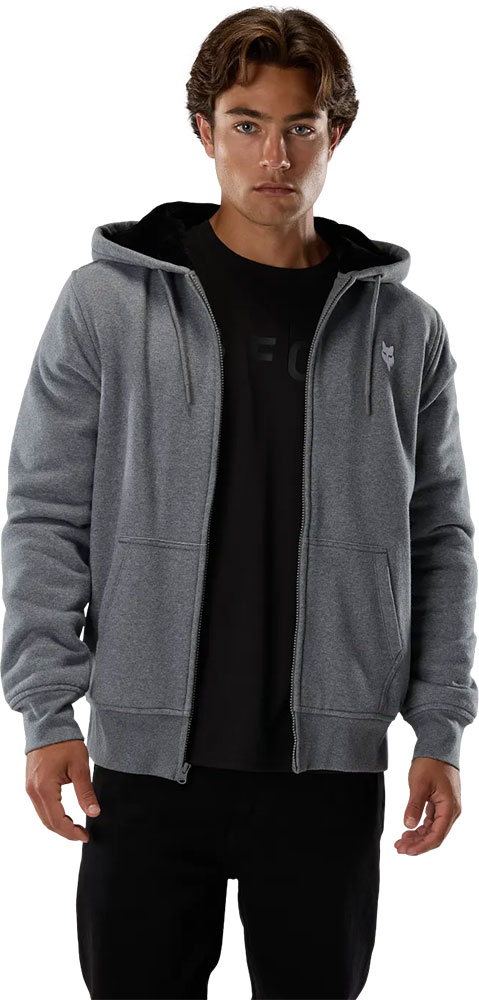 Sasquatch Fox Head Fleece – Hooded Jacket Heather Graphite