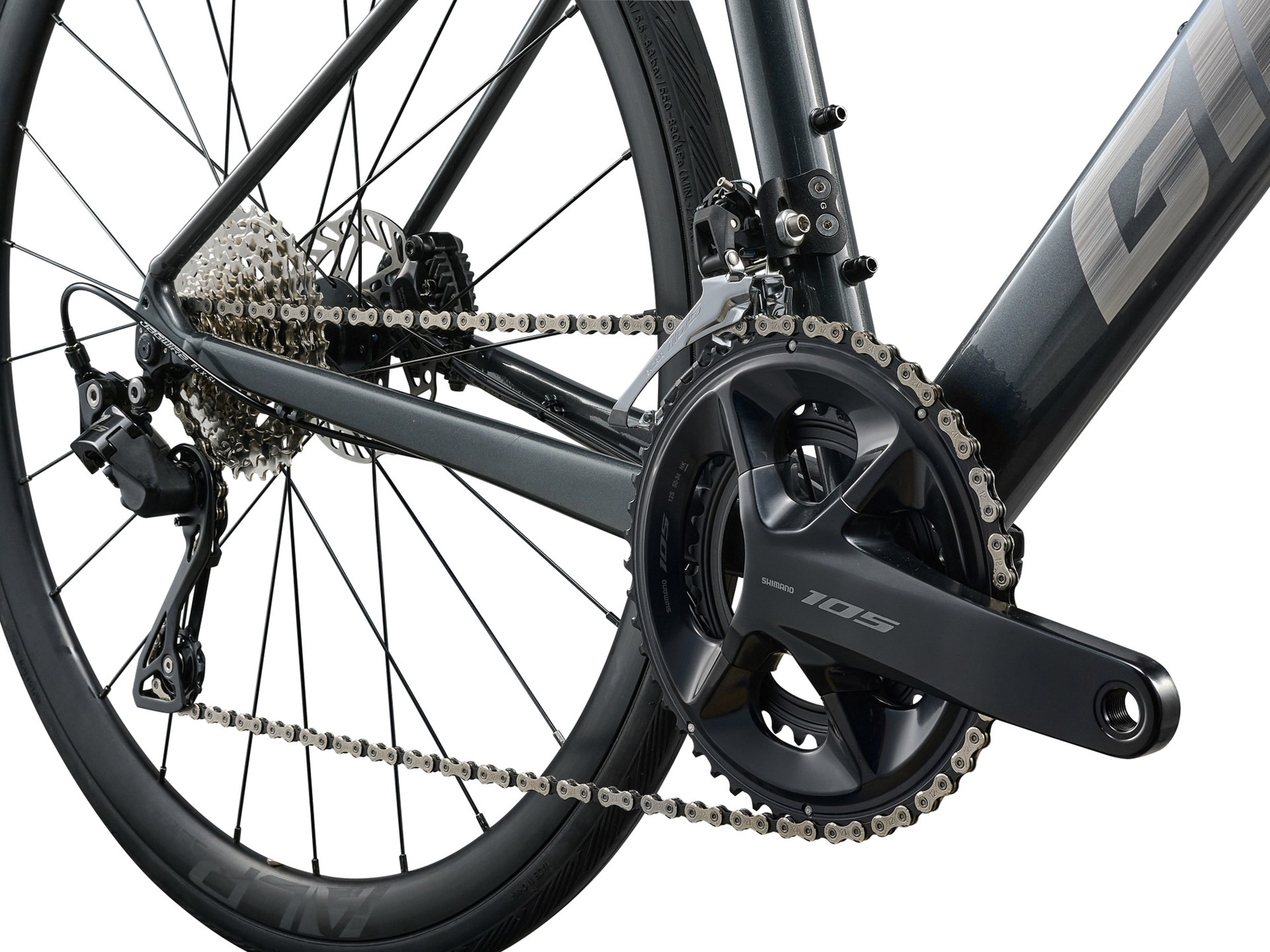 Contend SL 0 Silver/Charcoal/Brushed Chrome