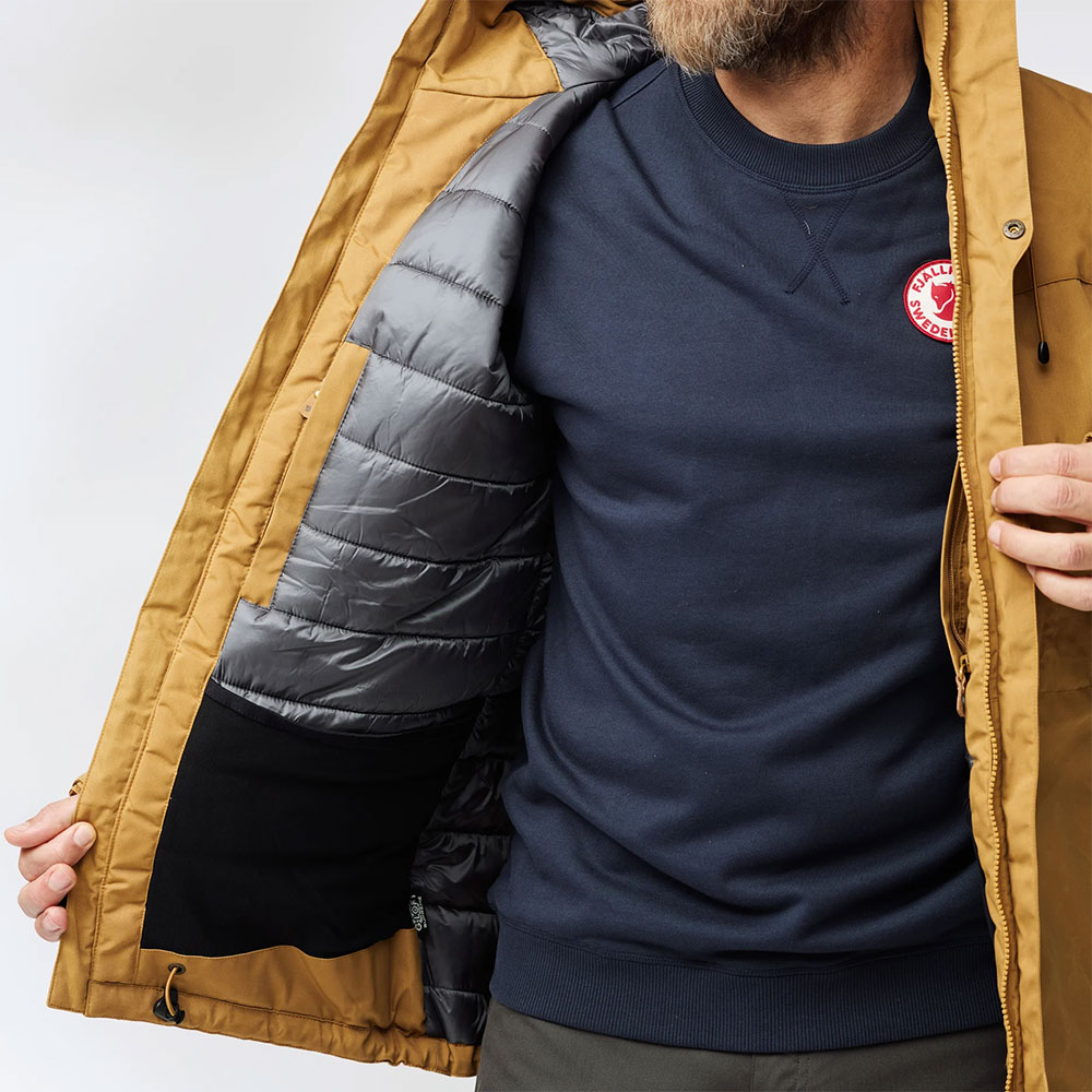 Skogsö Padded - Winterjacke Black Oak
