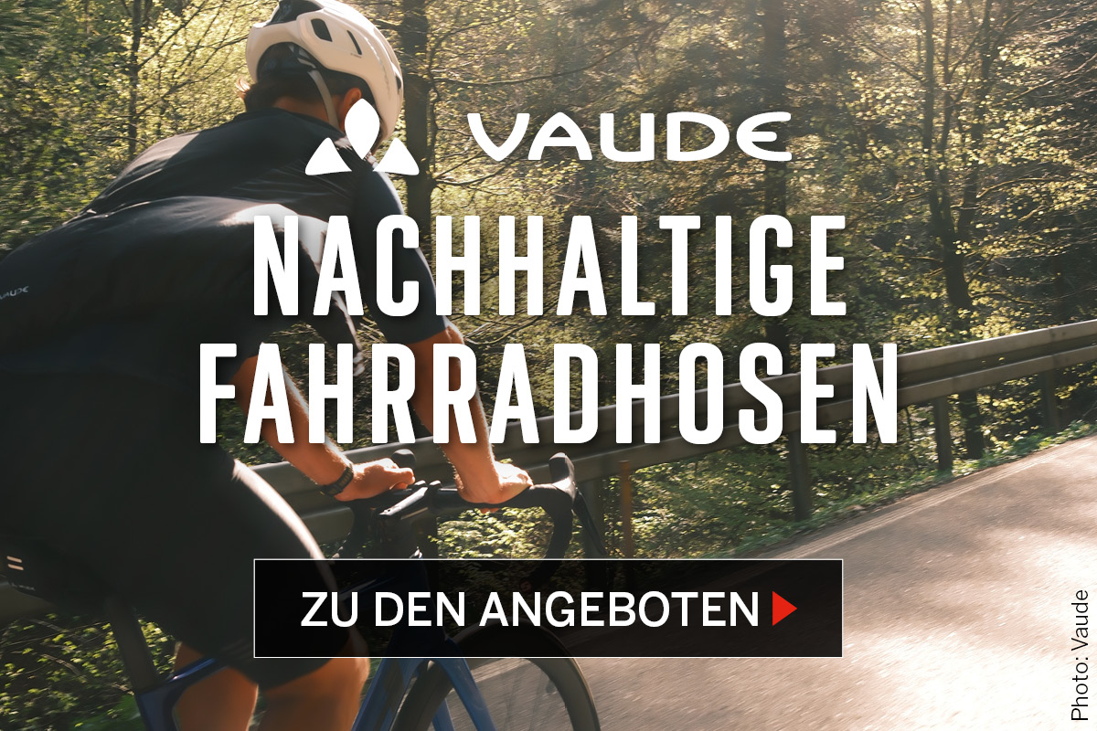 Nachhaltige Fahrradhosen von Vaude