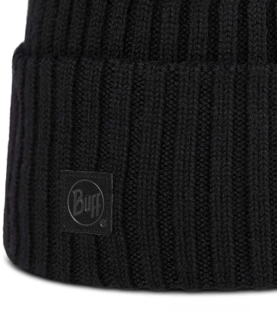 Knitted Beanie ERVINY - czarna
