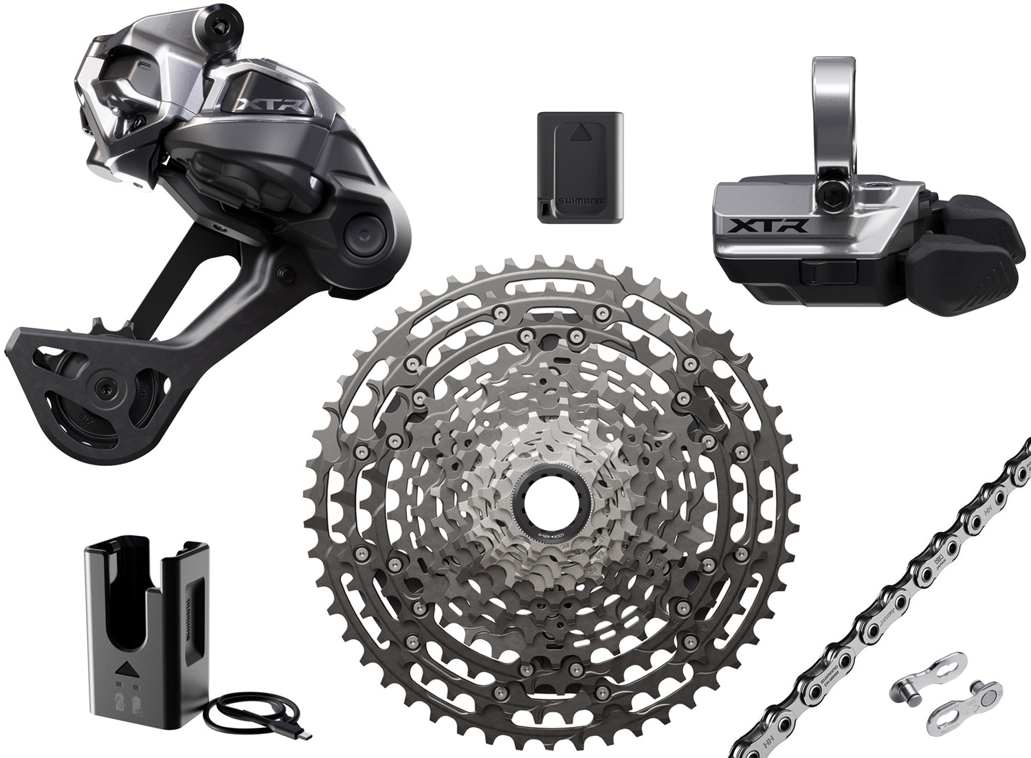 Shimano XTR Di2 M9250-SGS 12-speed Upgrade Kit 10-51 Clamp MTB