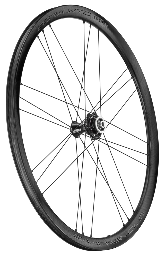 Juego de ruedas BORA WTO 33 Dark Label Disc Campagnolo N3W Carbon