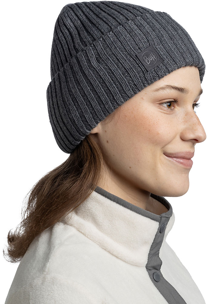Knitted Beanie ERVINY - Beanie Grey