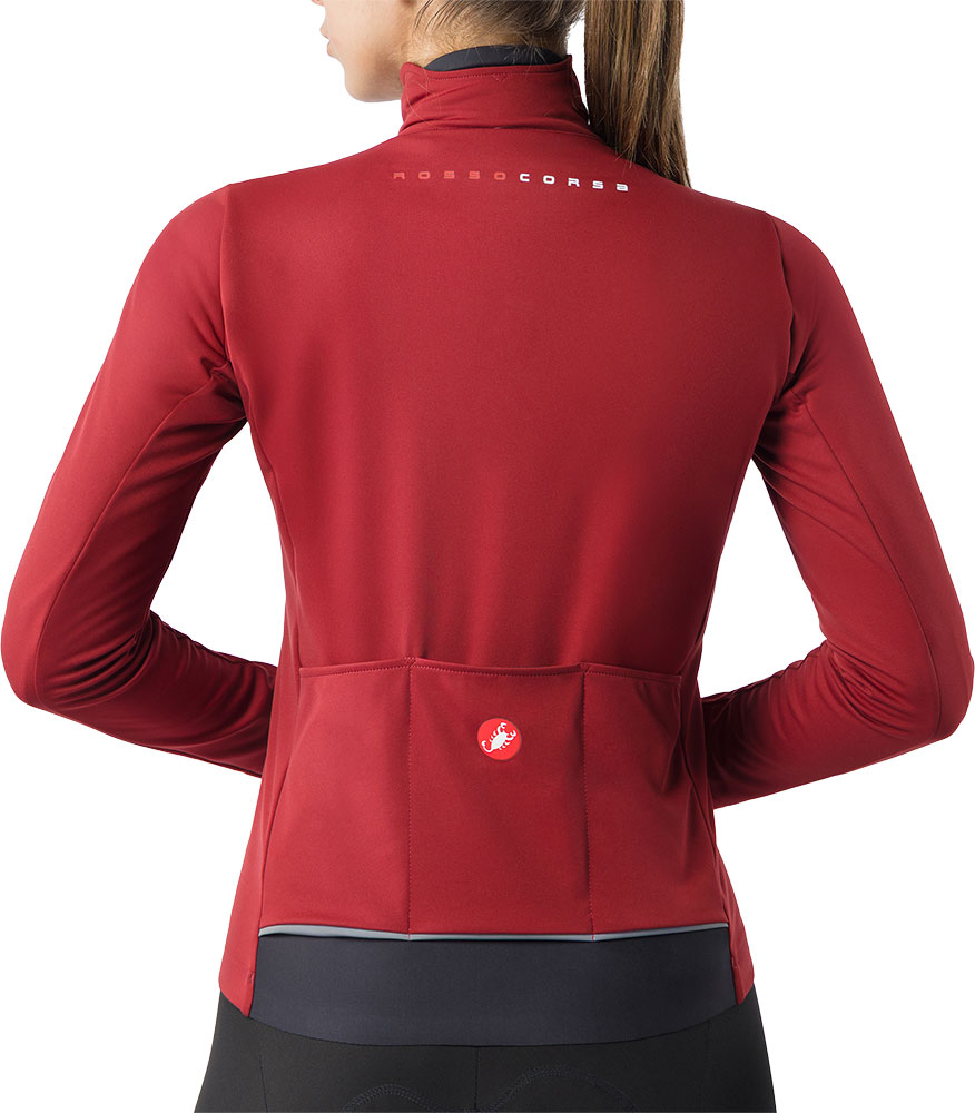 ALPHA 150 - Damen Thermojacke Garnet/Black