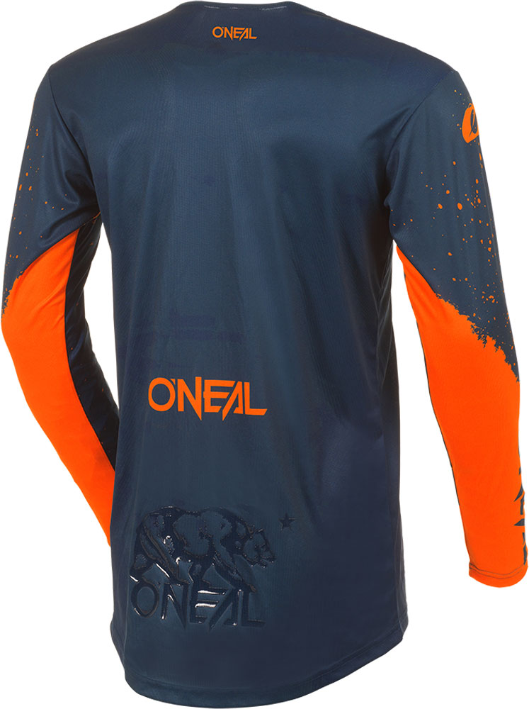 Mayhem Paint V.27 - MTB Langarmtrikot Blue/Orange