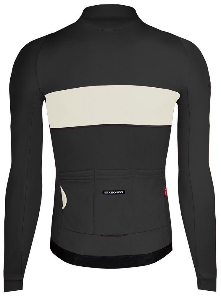  76 Pro Gore-Tex Windstopper - Giacca antivento Nero/Bianco sporco