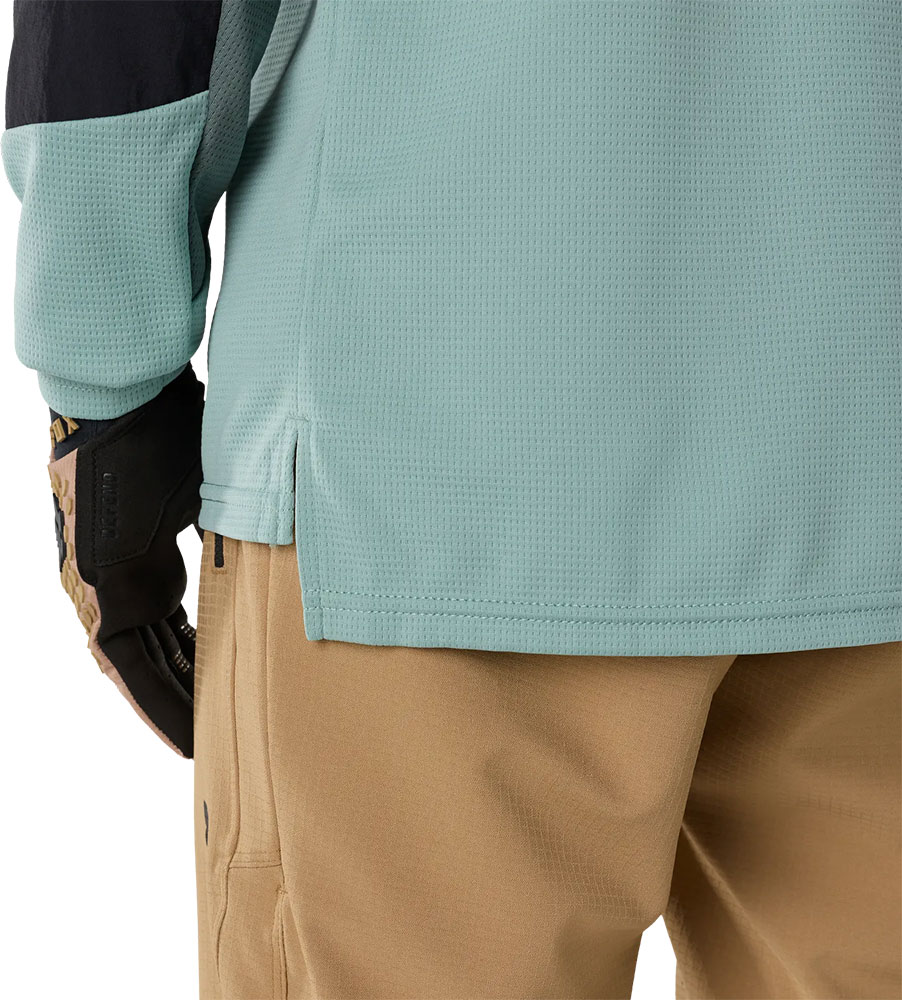 Defend - MTB Langarmtrikot Artic Blue