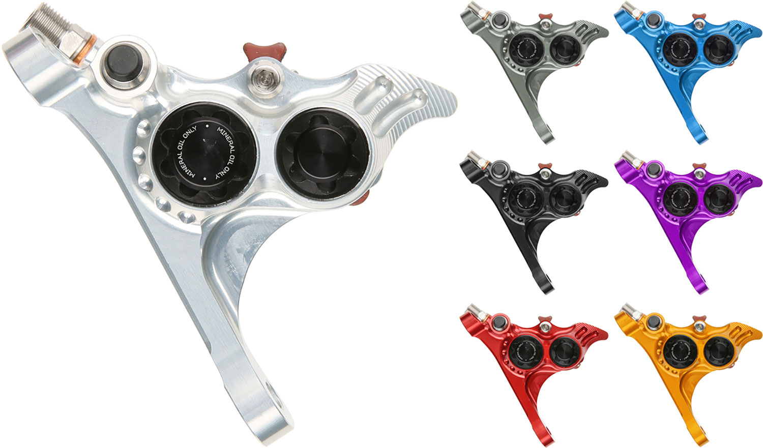 RX4+ SL Flat Mount Front +20 mm Mineralöl Bremssattel