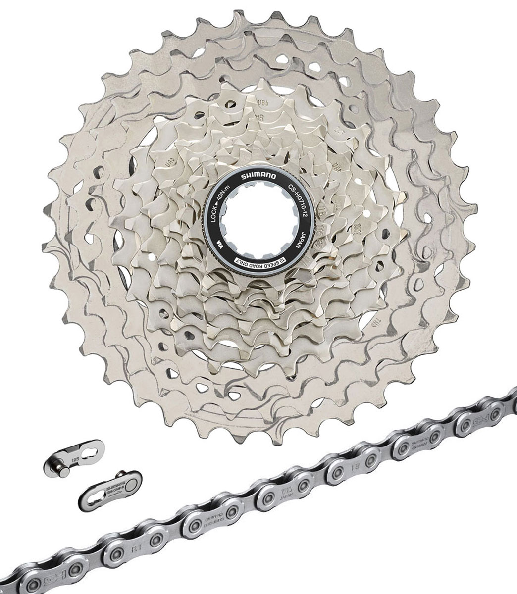 Road/Gravel CS-HG710+CN-M6100 12-fach Verschleissset 11-36