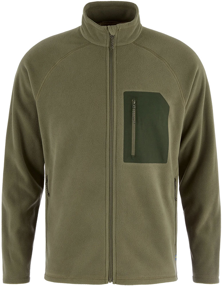 Kaipak Fleece - Chaqueta polar Laurel Green Deep Forest