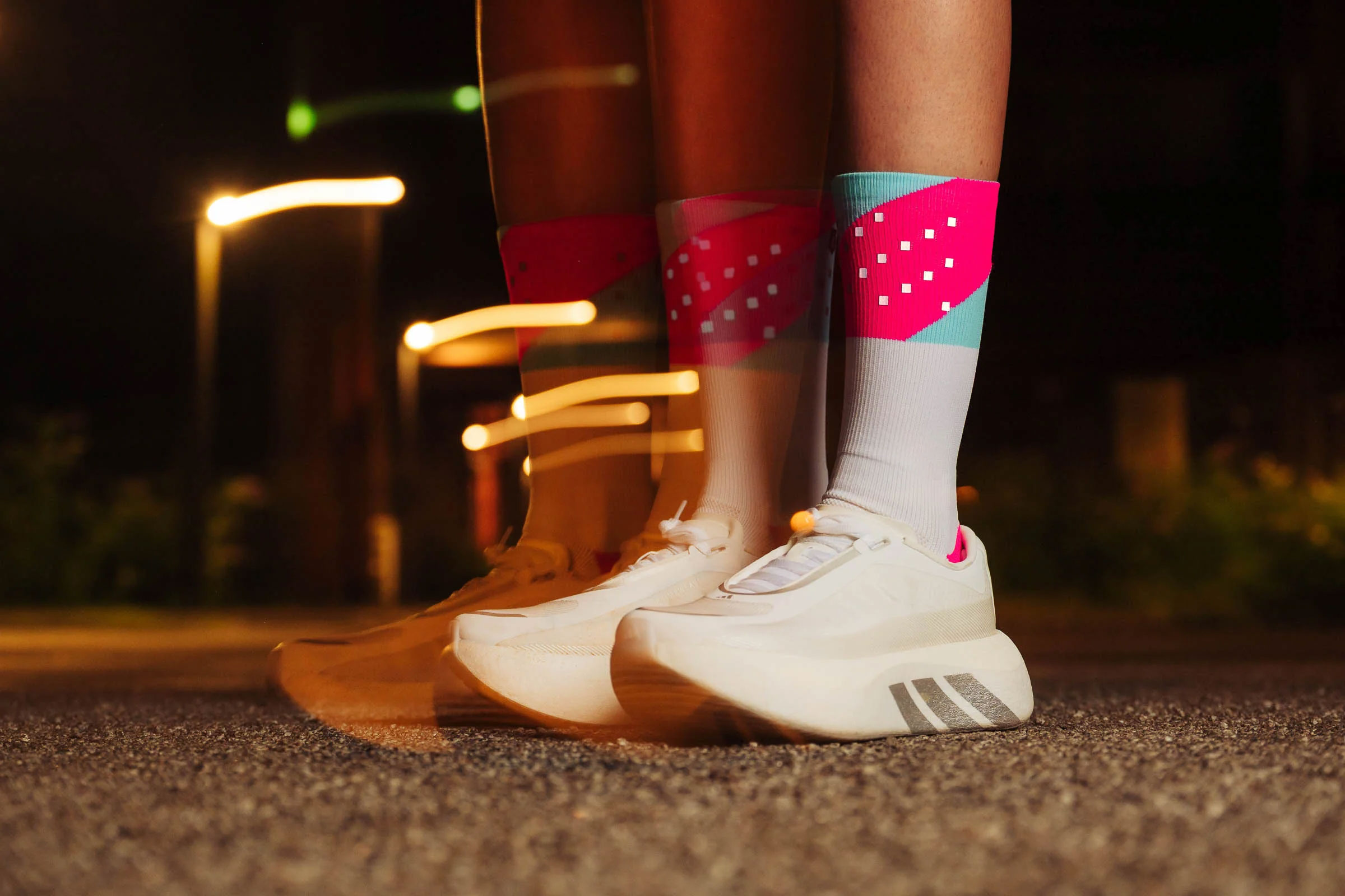 High-Viz V4 - Socken Pink MInt