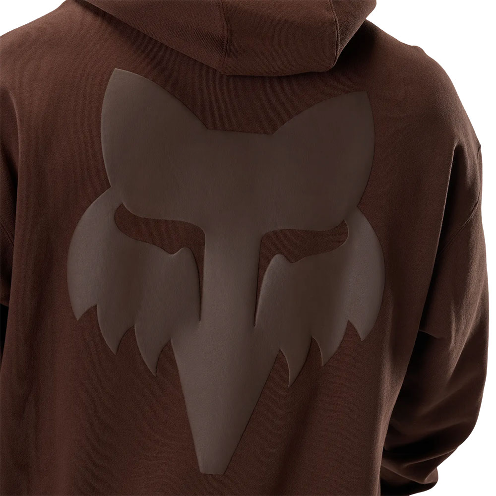 Heavyweight Fox Head Fleece – Bluza z kapturem Coffee