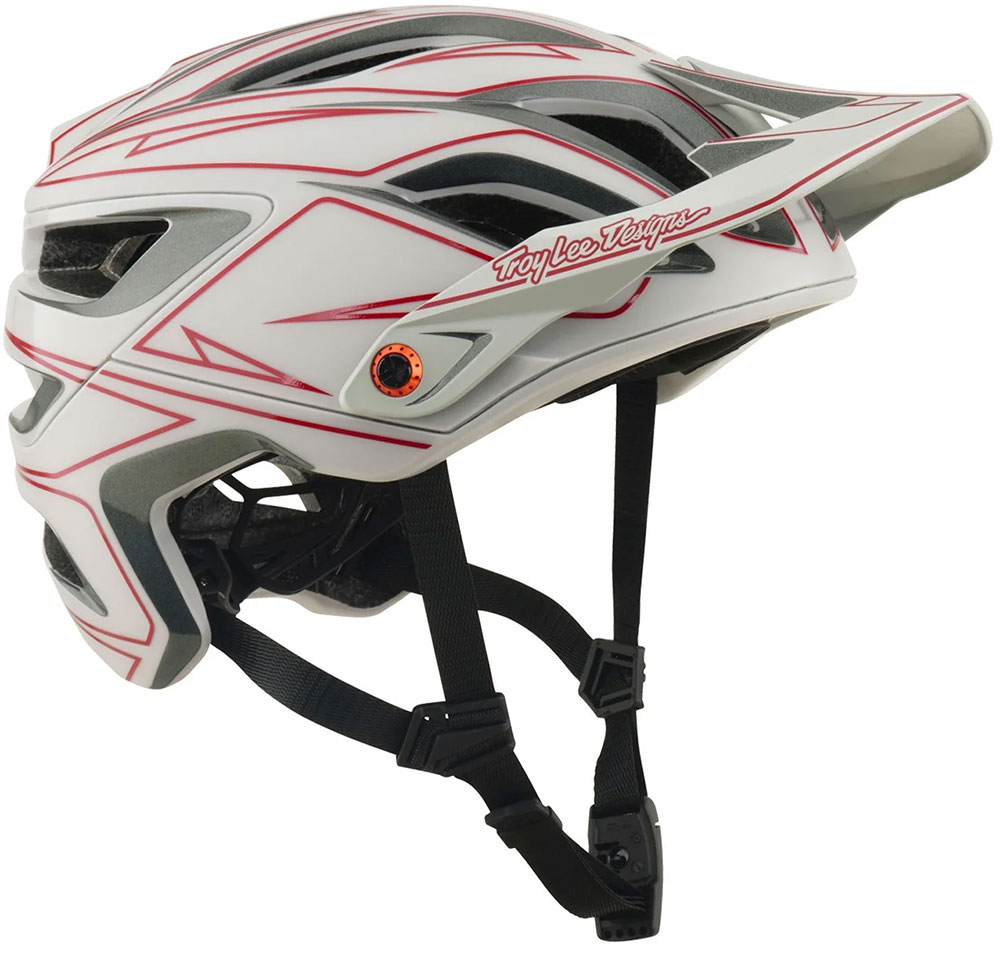 A3 Pinstripe - Casco da MTB grigio