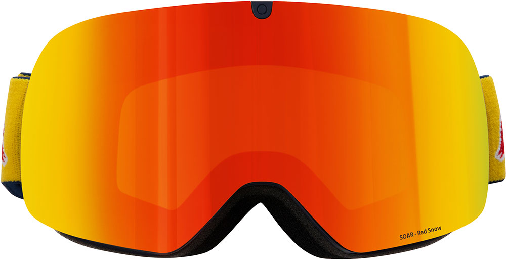 SOAR-11RE2 Orange with Red Mirror - Gafas de esquí