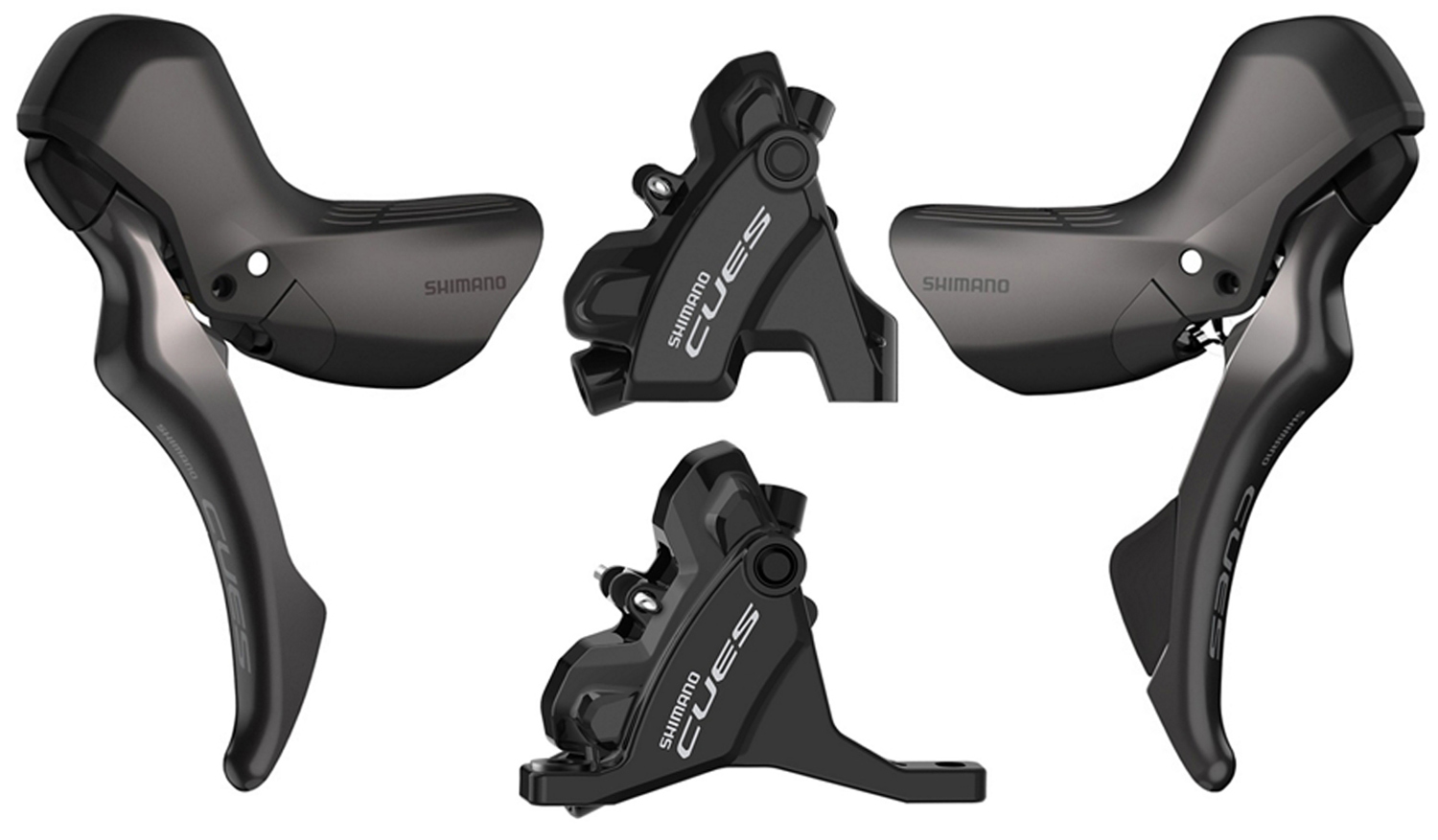 Shimano CUES BL/ST-U6030+BR-U6030 1x10/11-speed Disc Brake Set