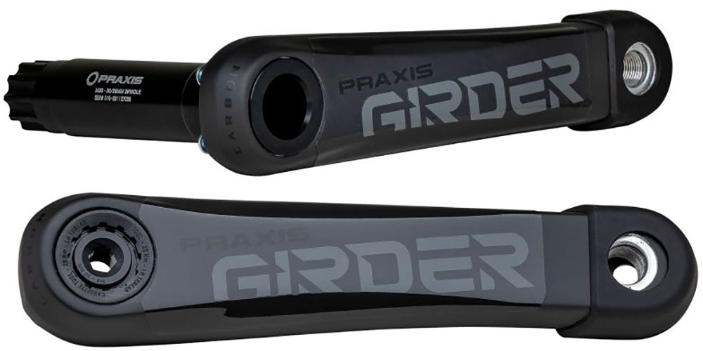 Praxis Works Girder Carbon Gen2 M30 MTB crank arms Crank 1-speed