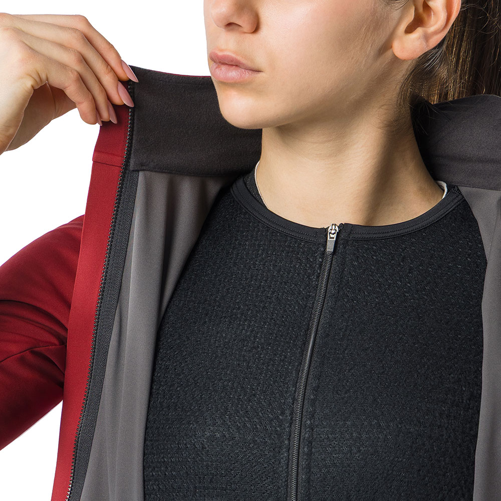 ALPHA 150 - Damen Thermojacke Garnet/Black