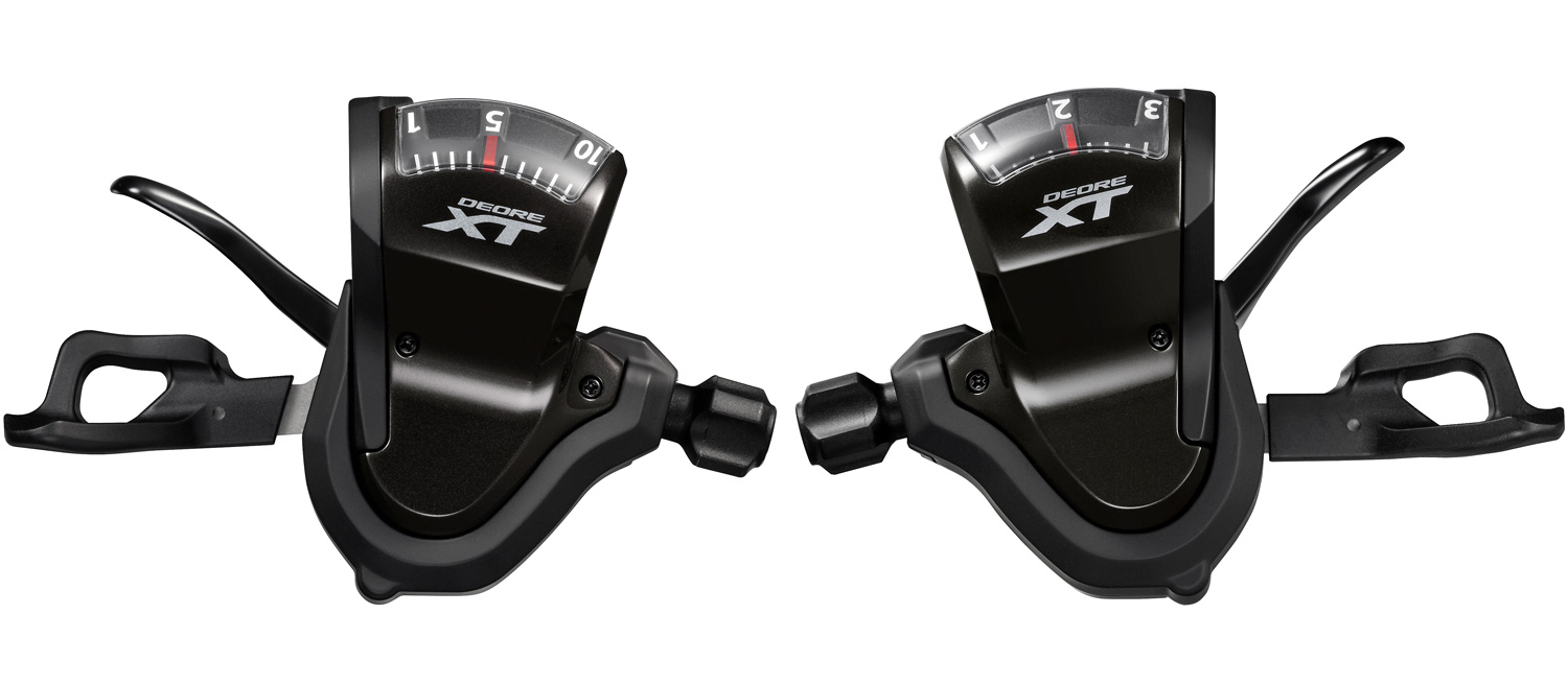 Shimano XT SL-T8000 3x10-speed Trekking Shift Lever Set 10-speed