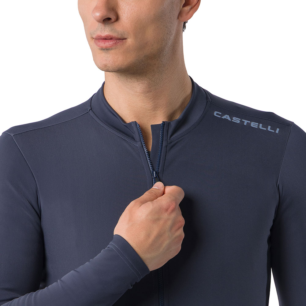 Espresso Thermal 2 - Langarmtrikot Twilight Blue