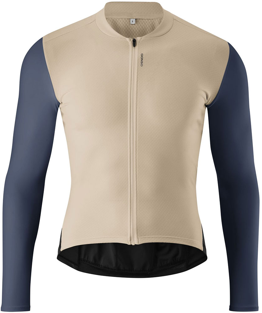 Gonso Tivo - Shirt lange mouw Cream Navy