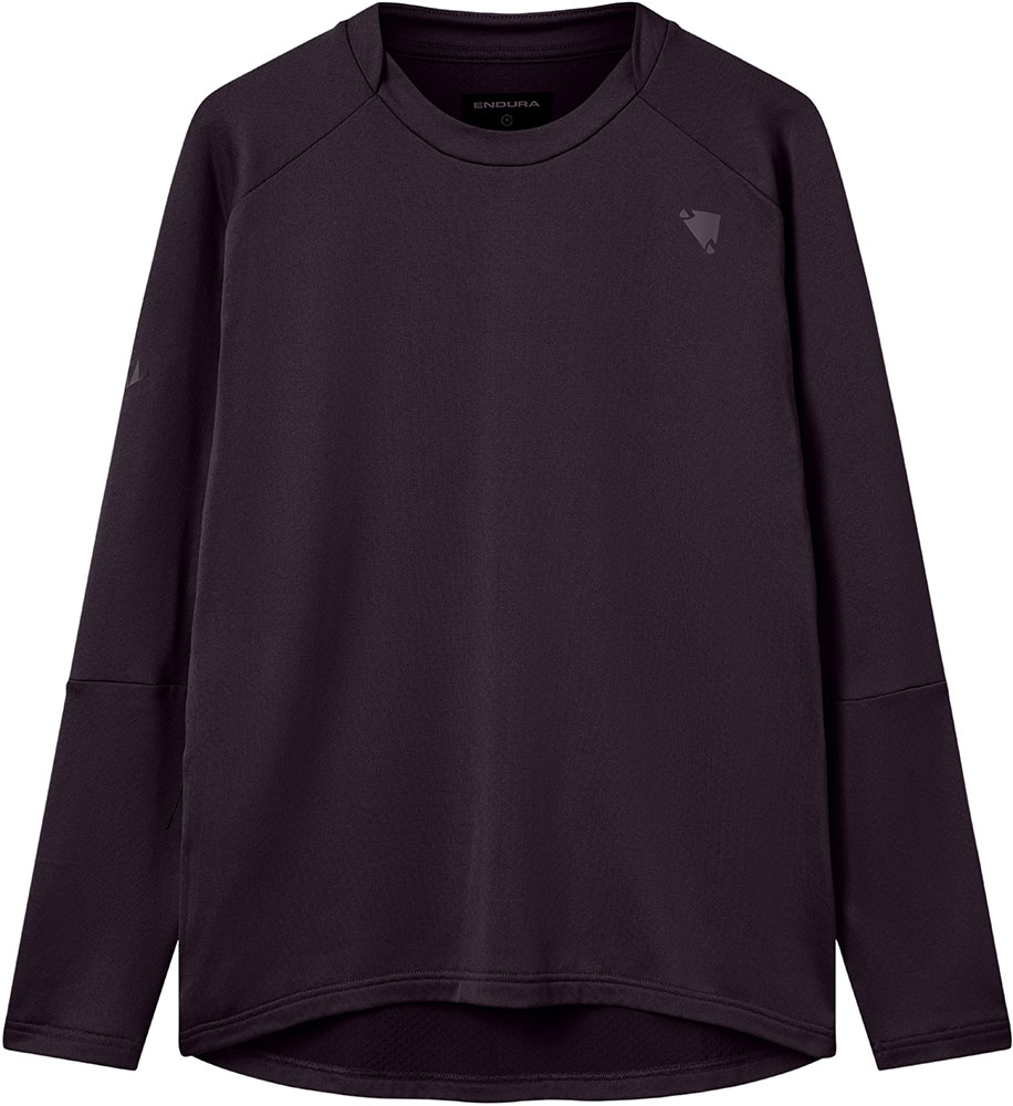 Alltrack Rout Fleece – MTB Long-Sleeved Top Black