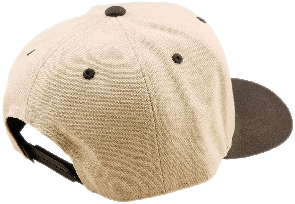 Curved Snapback Imprint - Kappe Pumice/Black