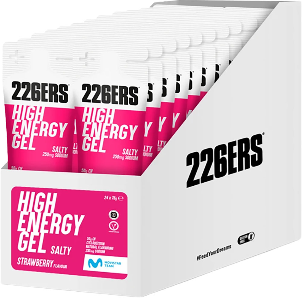 High Energy Gel Salty 24x76g