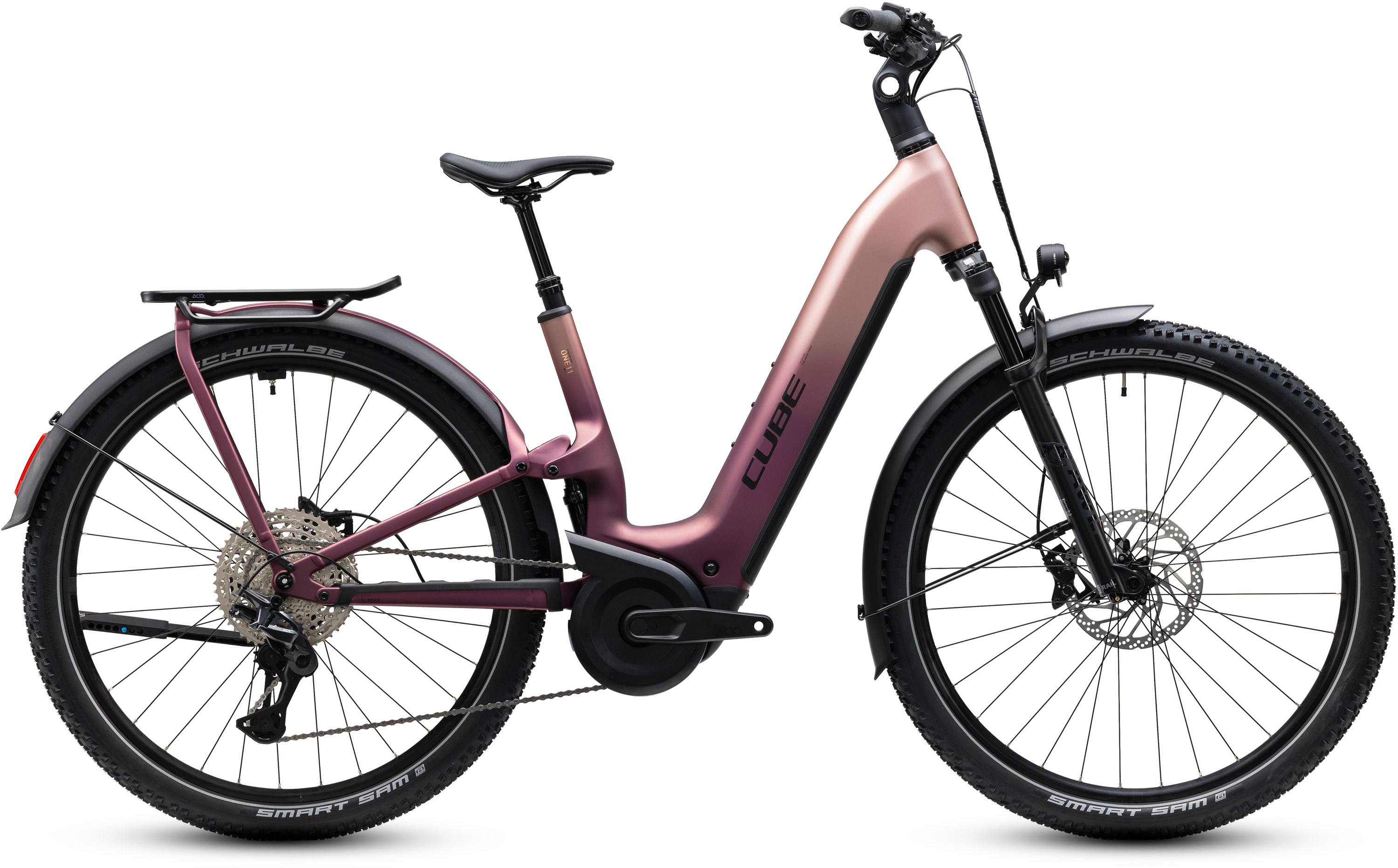 Nuride Hybrid ONE11 HPC SLX 800 mauve´n´black Easy Entry