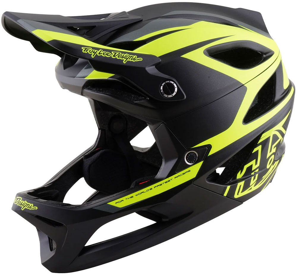 Stage 2 MIPS - Casco integrale Higth VZ Charcoal/Yellow