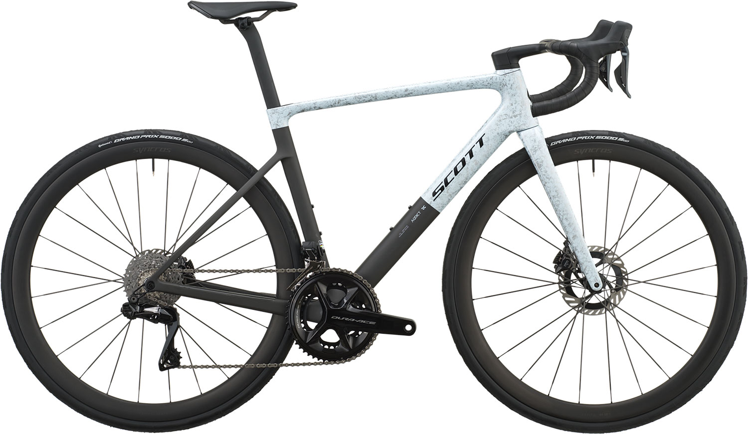 Addict RC Pro Cumulus White/Carbon Black