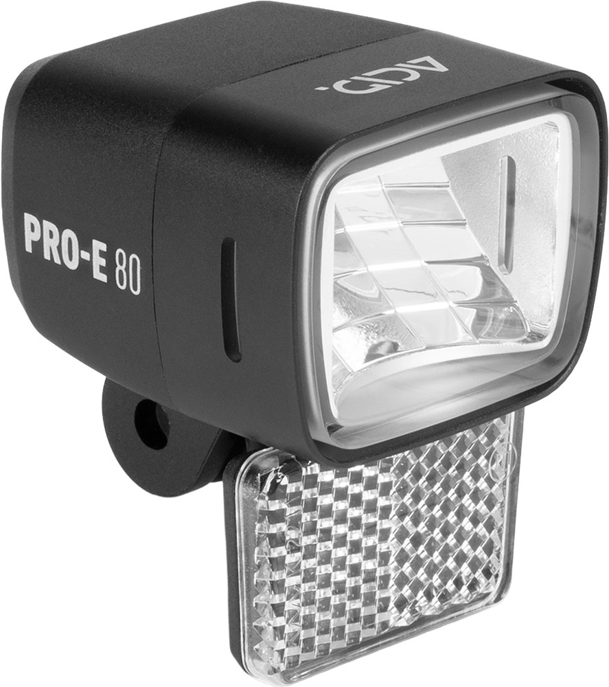 Pro-E 80 X-Connect – przedni reflektor do roweru elektrycznego