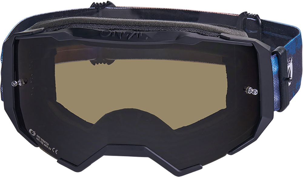 B-22 Paint - Goggle blu/arancione