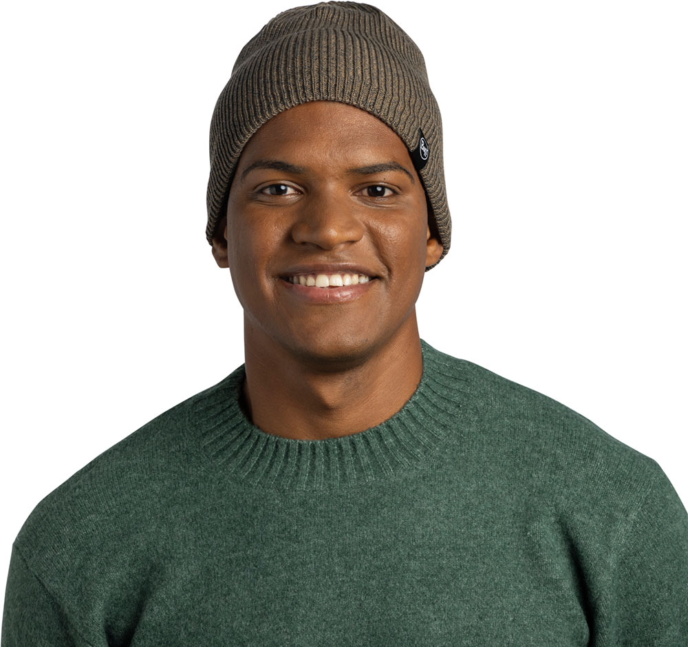 Knitted & Full Fleece Beanie RENVI - Beanie Green