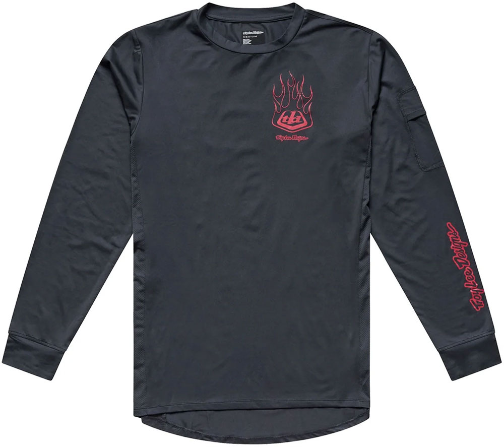 Ruckus Ride Ember – MTB Long-Sleeved Jersey Carbon