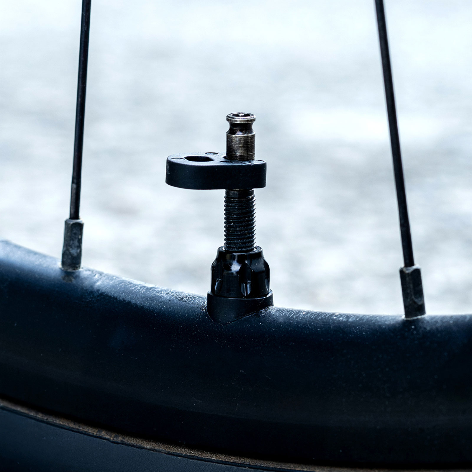 ABS Pro CLIK 90° pump head incl. Schwalbe CLIK valve cores