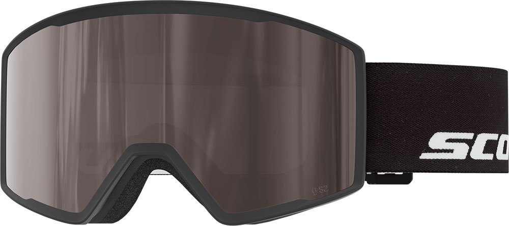 Trace Pro Silver Chrome - Ski Goggle Black