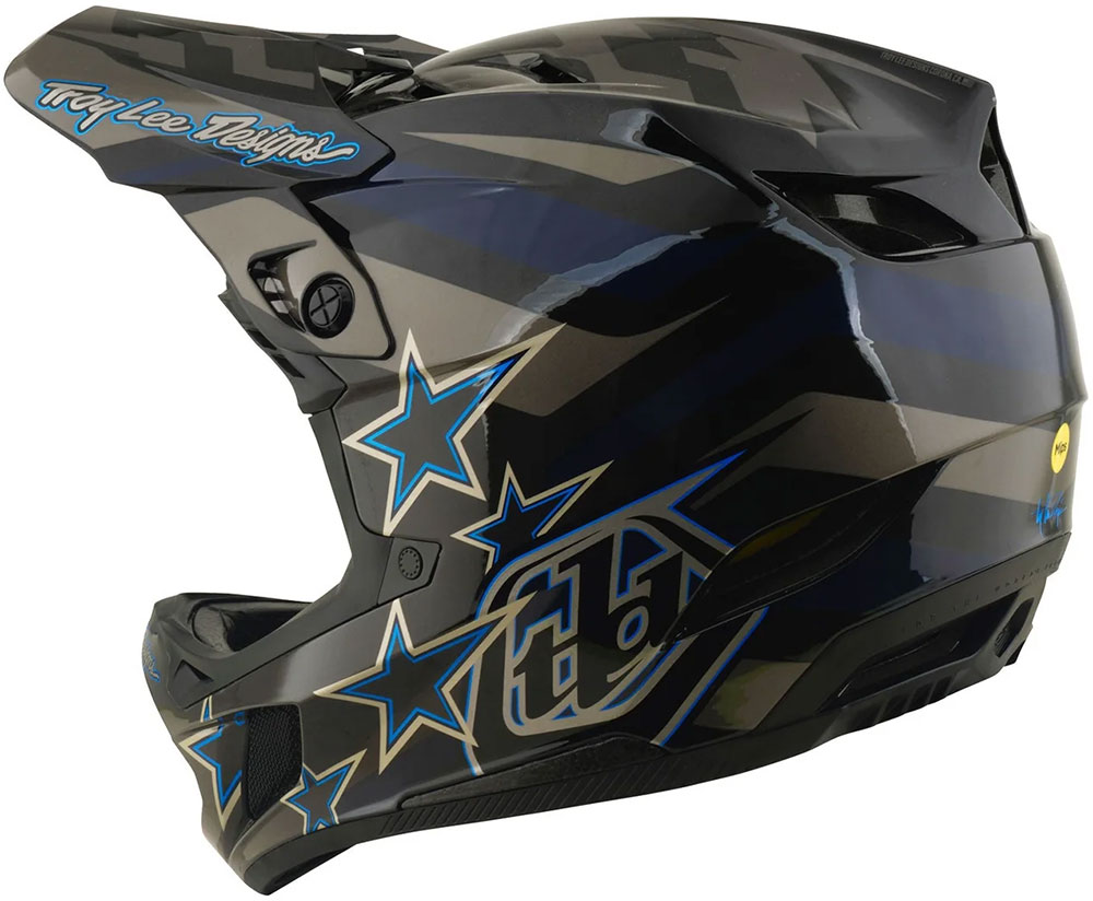 D4 Composite Burst - Casco integrale grigio