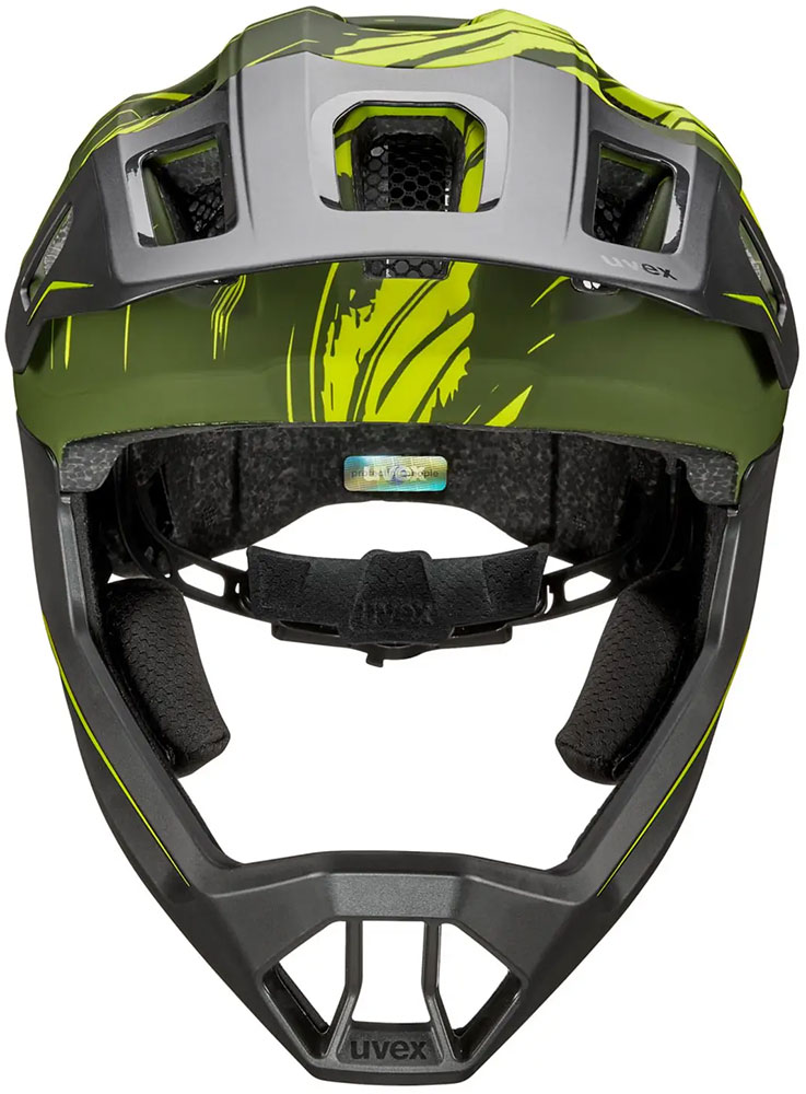 react jr - Casco Integral Juvenil Oliva Oscuro Mate
