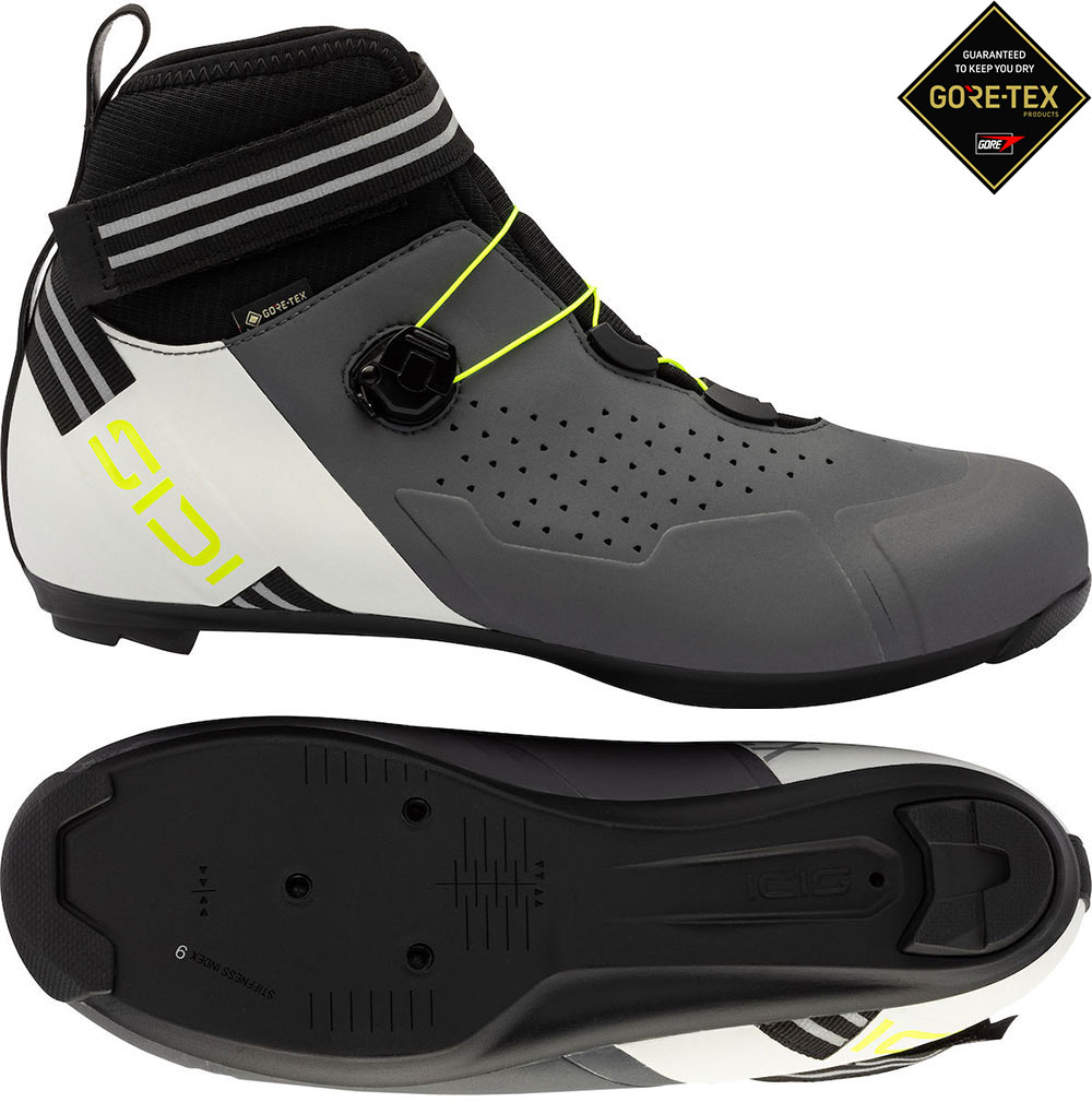 Nix S GTX - Winter Rennradschuhe Antrazit-Weiss