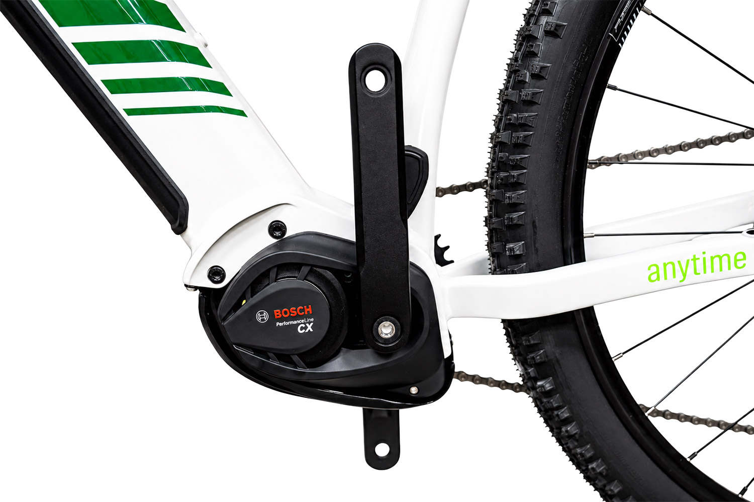 Bosch CX 625 Hardtail E-MTB Grey-Green 